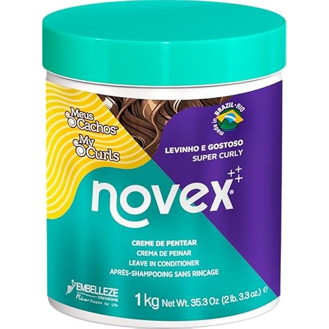 NOVEX HAIRCARE MY CURLS SUPER CURLY LEAVE IN CONDITIONER, 35 OZ. - Image 1